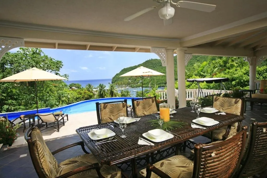 Villa Ashiana - Beautiful 3-Bedroom Villa In Marigot Bay Villa